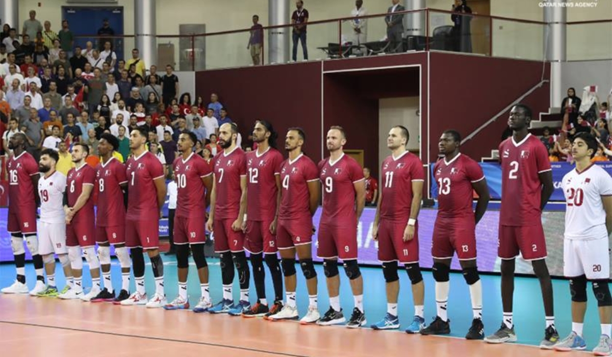 Qatar's Team Finishes Runner-Up in Volleyball Nations League